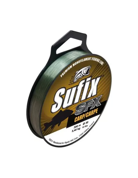 Sufix Fishing Line SFX Carp Green 300 mt Sufix Fishing Lines