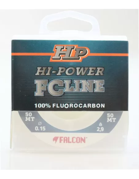 Falcon Fluorocarbon HP Hi-power FcLine 50mt - fishing tackle