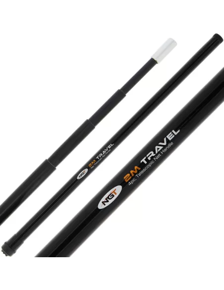 Telescopic fishing landing net Short Travel 2 mt