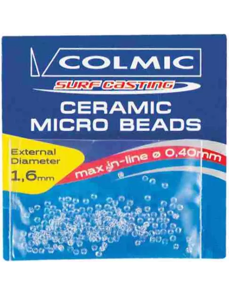 Colmic Micro ceramic beads for beams 100 PCs
