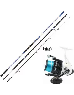 Colmic Surf Rod + reel King 80-200gr Kolpo Majest 4.20 Sea 