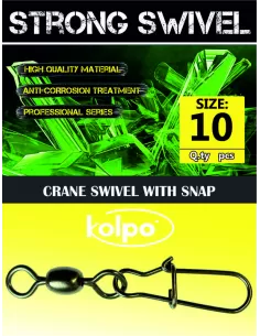 Fishing Hook swivels Kolpo Crane Swivel 5 PCs 
