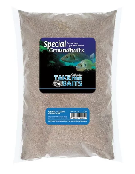 Pastura Speciale Orata Con Cozze e Granchi 1kg Pasture Take me Bait
