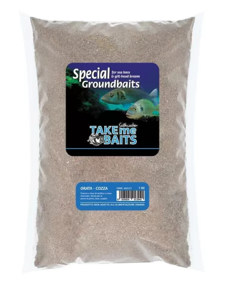Groundbait 1 kg Minced sea bream with sardine and Mussels Special