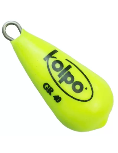 Piombi Fishing Kolpo Pera Extra Phosphorescent Yellow