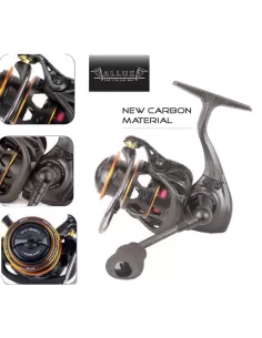 Allux spinning reel Carbon Bearing Area 10 