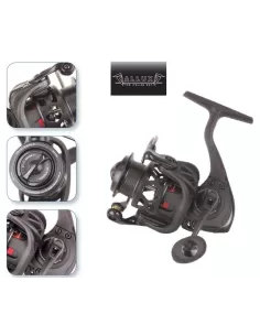 Allux spinning reel Ruthenium Area 9 Bearings 