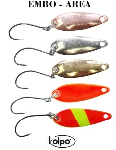 Spoon Trout Spinninh Ultralight Area Embo Kolpo Area 