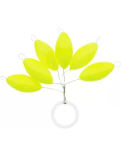 Flotter Floating fishing Rafts Super Fluo Yellow 