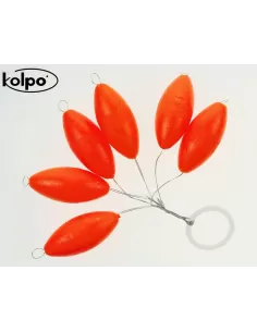 Flotter Floating fishing Rafts Super Fluo Red 