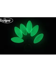 Flotter Zatterini da Pesca Galleggianti Super Fluo Intercambiabili Gialli Flotter Zatterini da Pesca Galleggianti Super Fluo Intercambiabili Gialli
