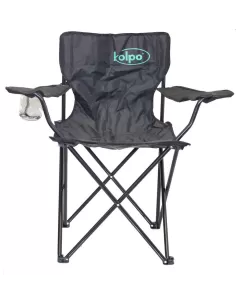 Director Chair Black with armrests Fishing Kolpo 