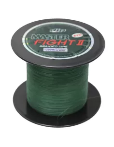Dip fishing Braid Braided Master Fight II 1200 mt Olive Green 