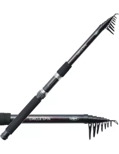 Telescopic fishing rod Footprint Circle Spin Kolpo 