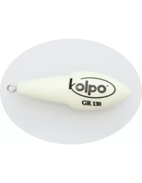 Piombi Fishing Spinner Phosphorescent White Kolpo Extra Stainless Steel Ring