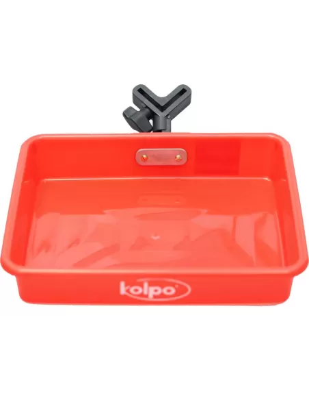 Vaschetta Bacinella per Picchetto Surfcasting Kolpo 26x21x5 cm Accessori da pesca Kolpo