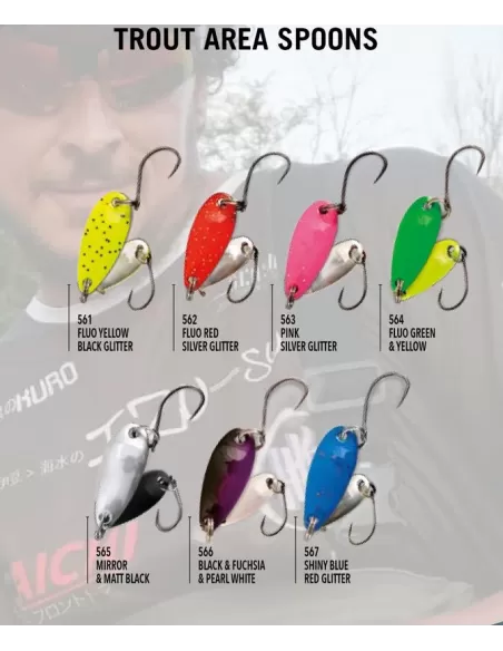 Nomura Akira Trout Area Spoons 2.50 grams