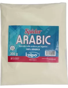 Adhesive Glue Arabica for live bait Maggots 300 gr Spider Arabic 