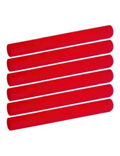 Red 8 cm High Buoyancy foam 7 mm Pop Up set of 5 pieces 