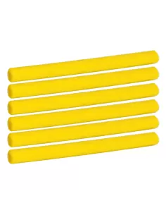 Yellow foam 7 mm 6 cm High Buoyancy Pop Up set of 5 pieces