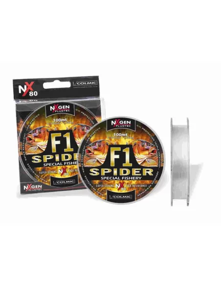 Colmic F1 Spider 100 mt Filo da Pesca per Lenza Madre Fili da pesca Colmic