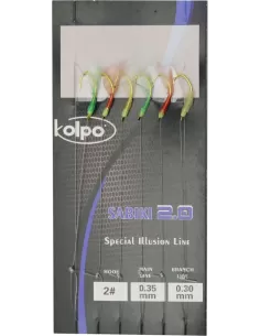 Sabiki fishing Boat Kolpo Multicolor Japan Style