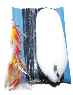 Sele Sinker Trolling Divergent Mounted With Feathers 