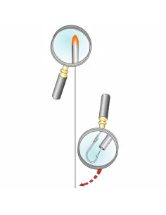 Stonfo Needles Red Head Tubular diameter 1.0 mm 30 cm 