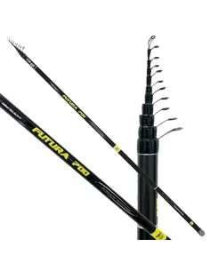 Canne à Pêche Bolognaise Colmic FUTURA Z-4000 30gr - Longueur 7 Mètres, Avec Guides KL, Neuve Sous Emballage