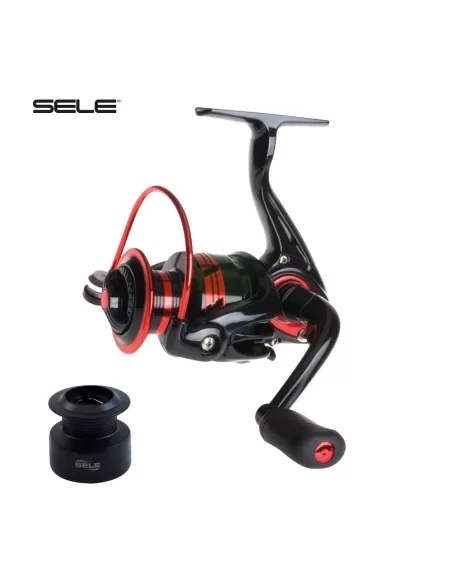 Sele Spartacus Mulinello Pesca Spinning Bolentino Mulinelli da Pesca Sele