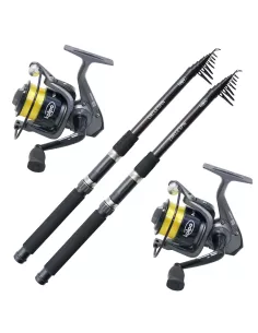 Kolpo Combo Fishing 2 Rods 2 Reels 