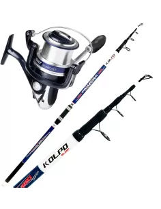Combo Surfcasting Reel Salt Surf Canna Primeira 4.20 mt 220 gr 