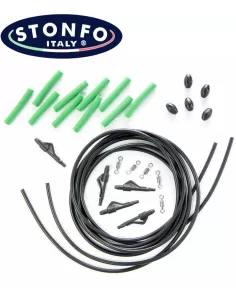 Stonfo Lead Clip Fitting Carpfishing 5 pz 