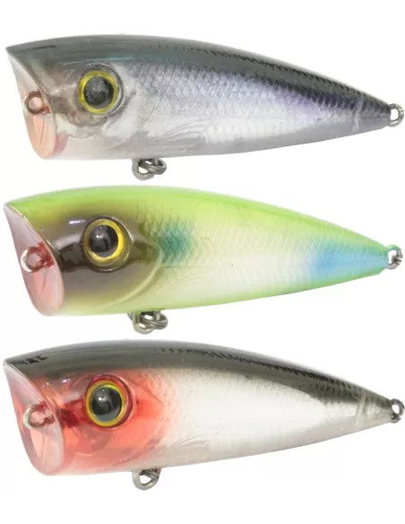 Kit 3 Popper da Pesca Kolpo Pop Break mm 70 Grammi 10.5 Esche Artificiali Kolpo
