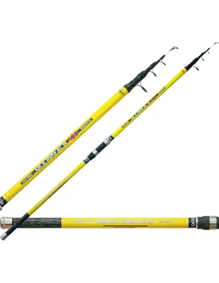 Kolpo Moonbeach Canna Telescopica Surfcasting 200 gr 4.20 mt Canne da pesca Kolpo