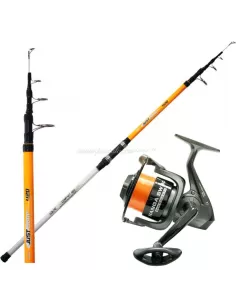 Combo Kolpo Surfcasting Fishing Rod 170g Reel and Wire