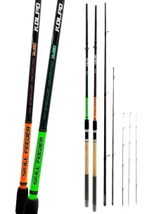 Kolpo Skill Feeder Fishing Barrel Carbon Feeder 60 120g