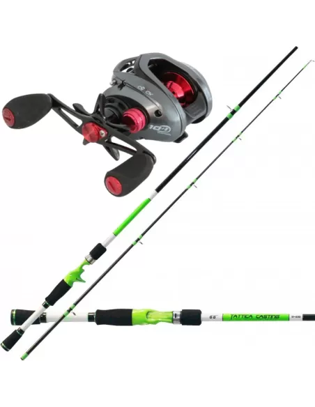 Kolpo Combo Pesca Canna e Mulinello Casting Kit da pesca Kolpo