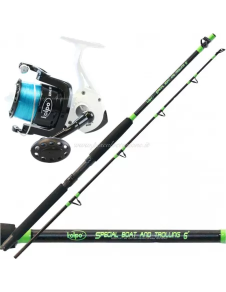 Kolpo Combo Fishing from Boat Reed Reel and Wire