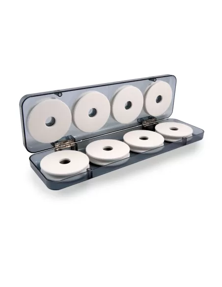 Lineaeffe Set Avvolgilenza Neoprene Rotondi Diametro 7 cm Ami da pesca Lineaeffe