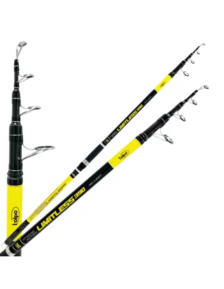 Kolpo Strong Limitless Canna da Pesca No Limits Sturegon Cat Surf Extreme Canne da pesca per professionisti e principianti Kolpo
