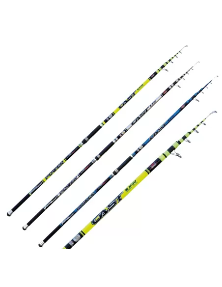 Fishing Ferrari Power Cast Canna Surfcasting 6 Sezioni Carbonio Canne da pesca Fishing Ferrari
