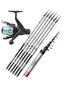 Kolpo Combo Fishing Trout Barrel Carbon With Reel