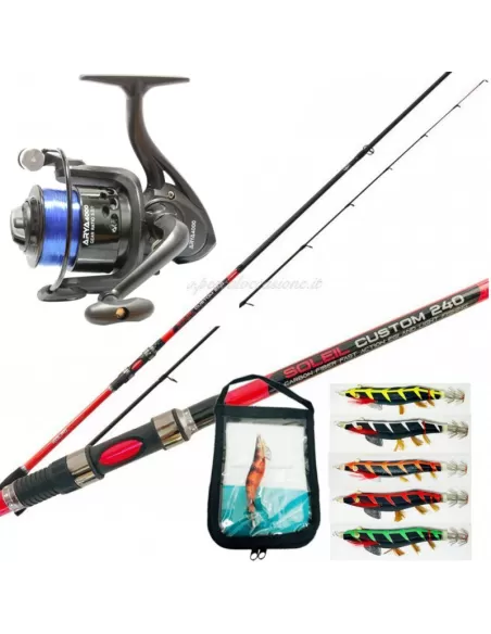 Kolpo Combo Egi Completo Pesca Seppia Kit da pesca Kolpo