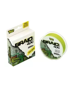 Str Braid Braided 4 Fishing Chiefs 250 mt Fluoro Yellow 