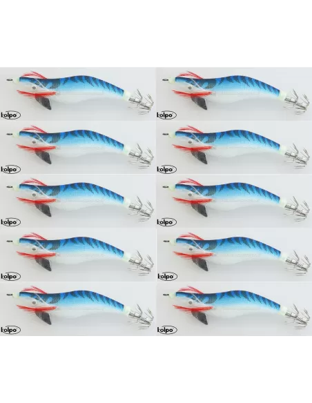 Egi Fishing Totan Kit 10 pz Totanara Blue