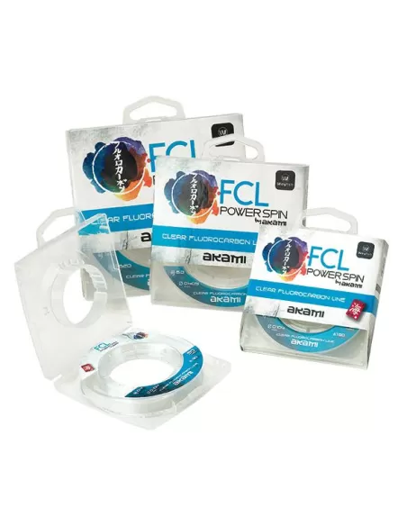 Akami Fcl Power Spin Fluorocarbon 50 mt - fishing tackle