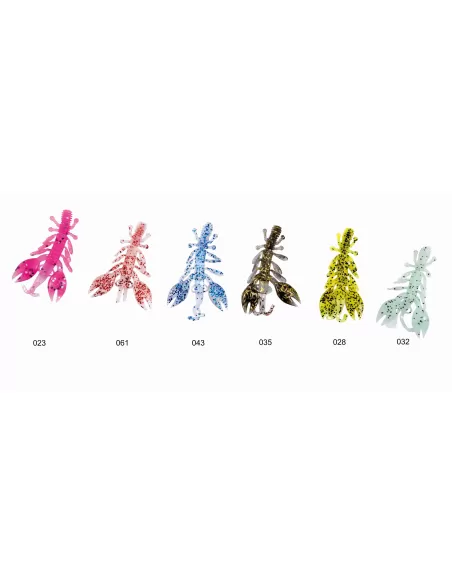 Nomura Baby Creature 4 cm 1 gr Confezione 10 pz Esche Artificiali Nomura