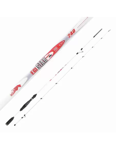 Bulox Egi Star Canna da Pesca da Eging 2.40 mt Canne da pesca Bulox