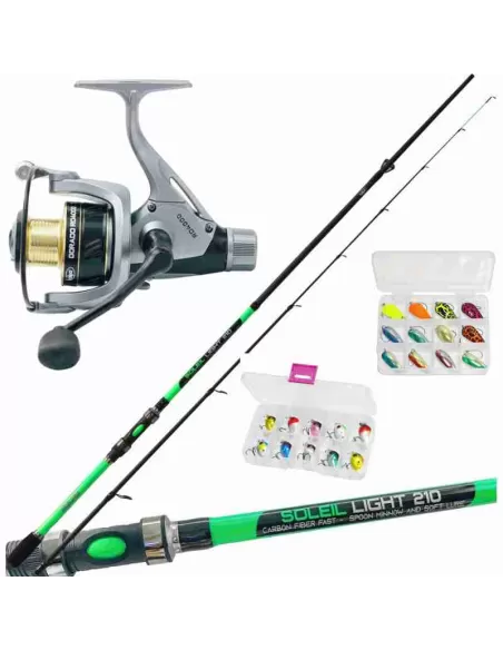 Spinning Light Fishing Kit